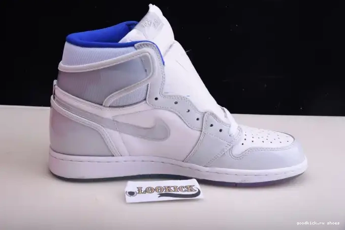 Rep Racer Air High Zoom Jordan 1 CK6637-104 Retro White Blue 0529